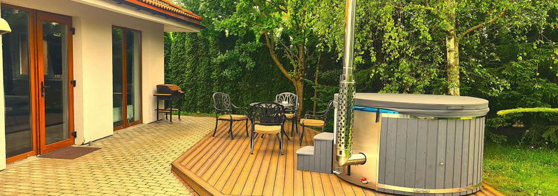 Apartamentai su jacuzzi kubilu